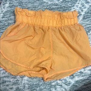 Rue21 High Waist Orange Shorts